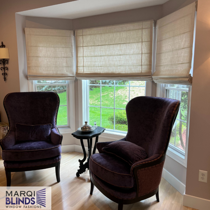 Roman Window Shades Redefined: Elevate Your Home with MarQi’s Distinctive Designs