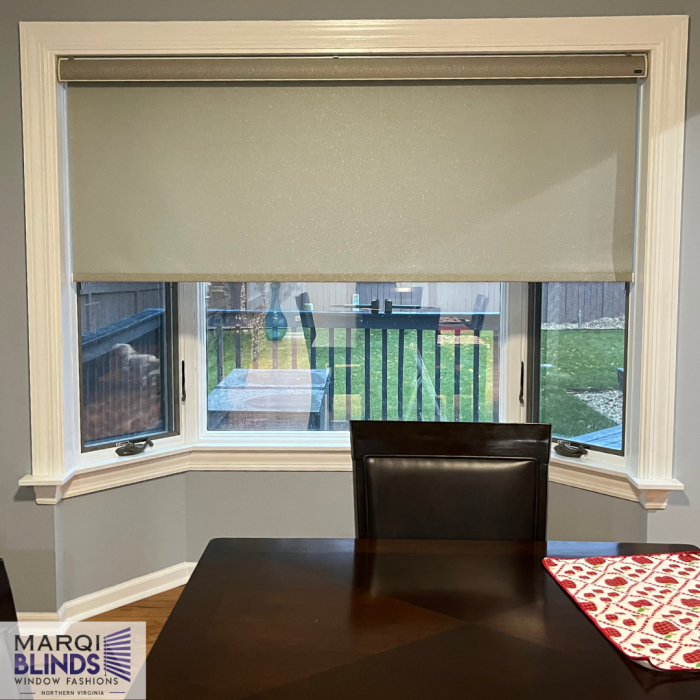 Elevate Your Space with MarQi Blinds Designer Series Roller Shades in Monroe: Opal 💕