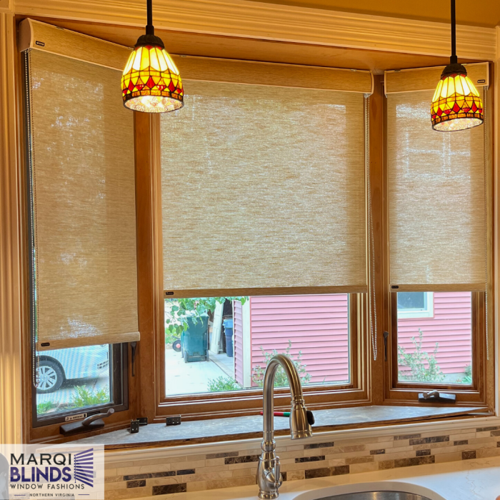 Elevate Your Space with MarQi Designer Series Roller Shades ⚜